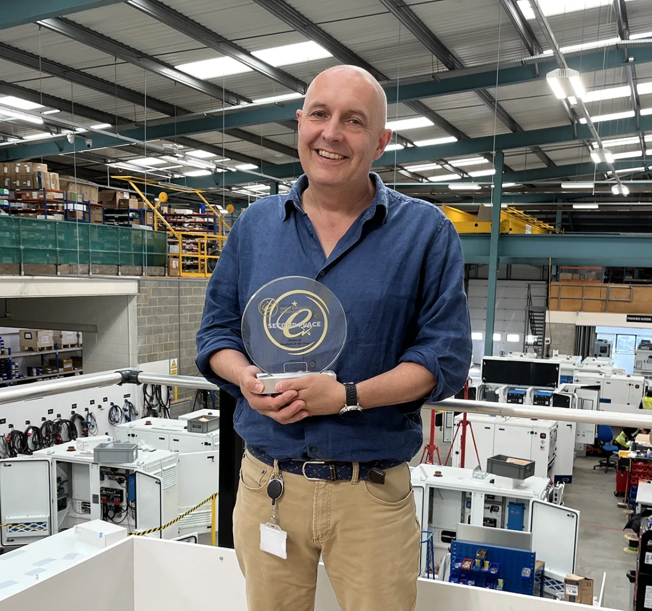 Paul Holland with 2026 National Energy Efficiency Award