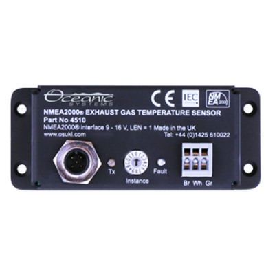 NMEA2000 exhaust gas temperature sensor